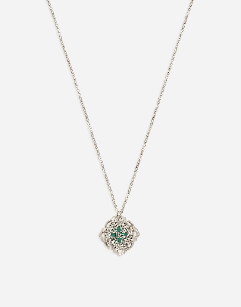 Majolica necklace