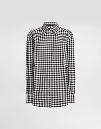 Cotton check shirt