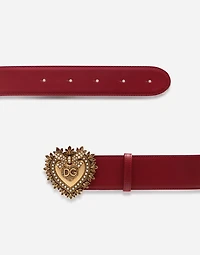 Luxury leather Devotion belt
