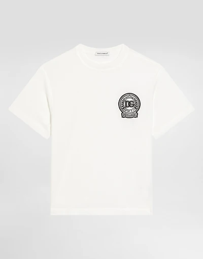 Jersey T-shirt with DG logo