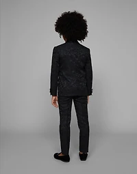 Single-breasted jacquard jacket