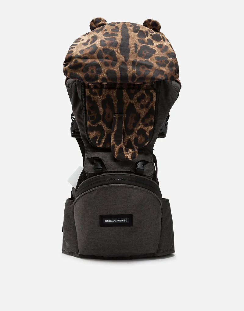 Leopard baby carrier