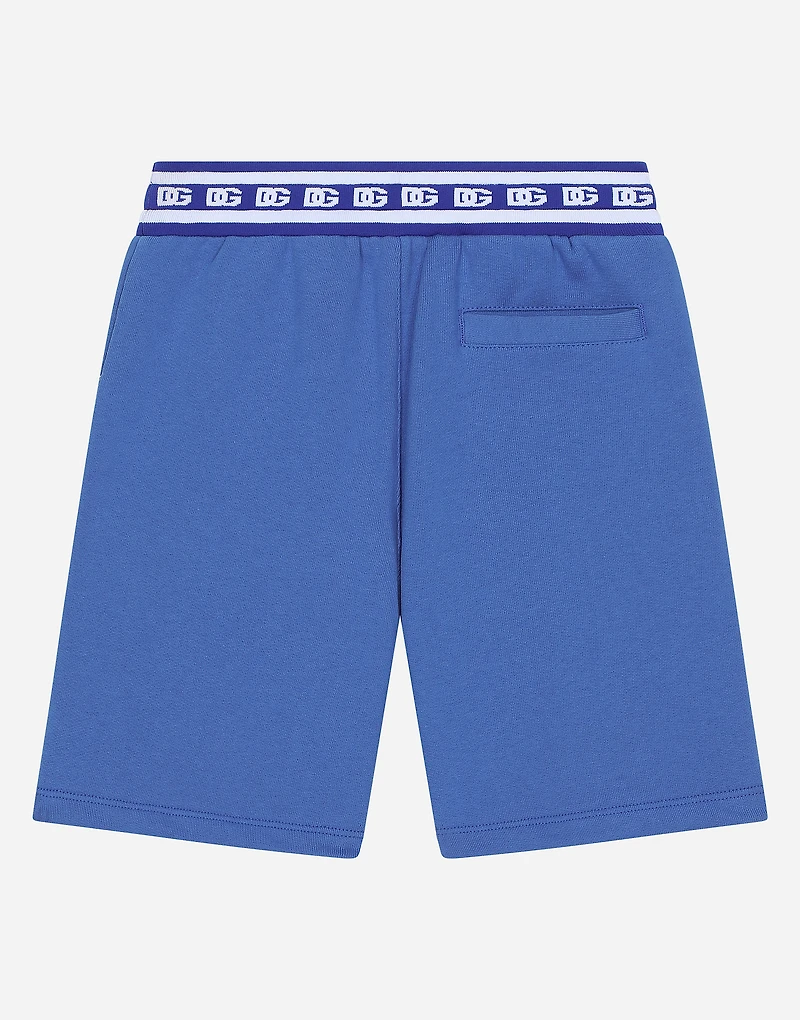 Jersey jogging shorts with DG logo