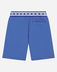 Jersey jogging shorts with DG logo