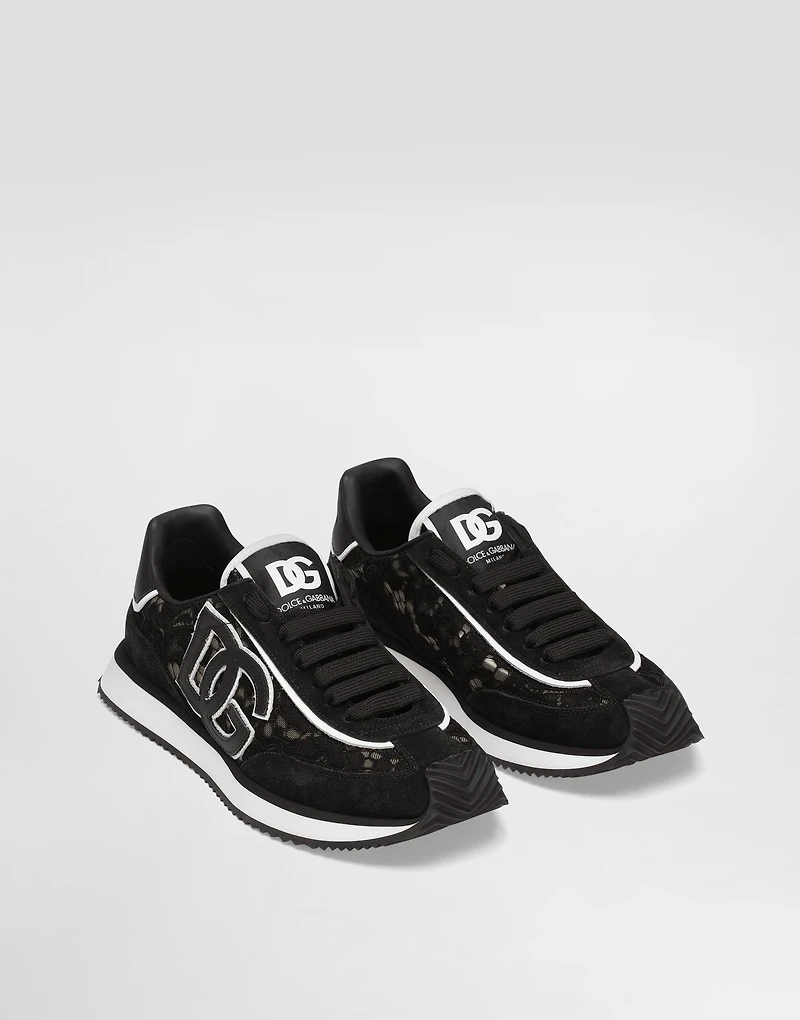 DG Cushion sneakers calfskin and fabric