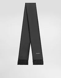 Jacquard satin scarf
