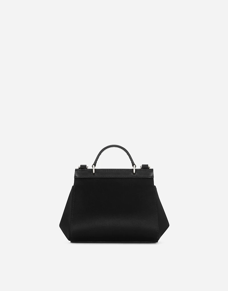 Satin mini Sicily handbag