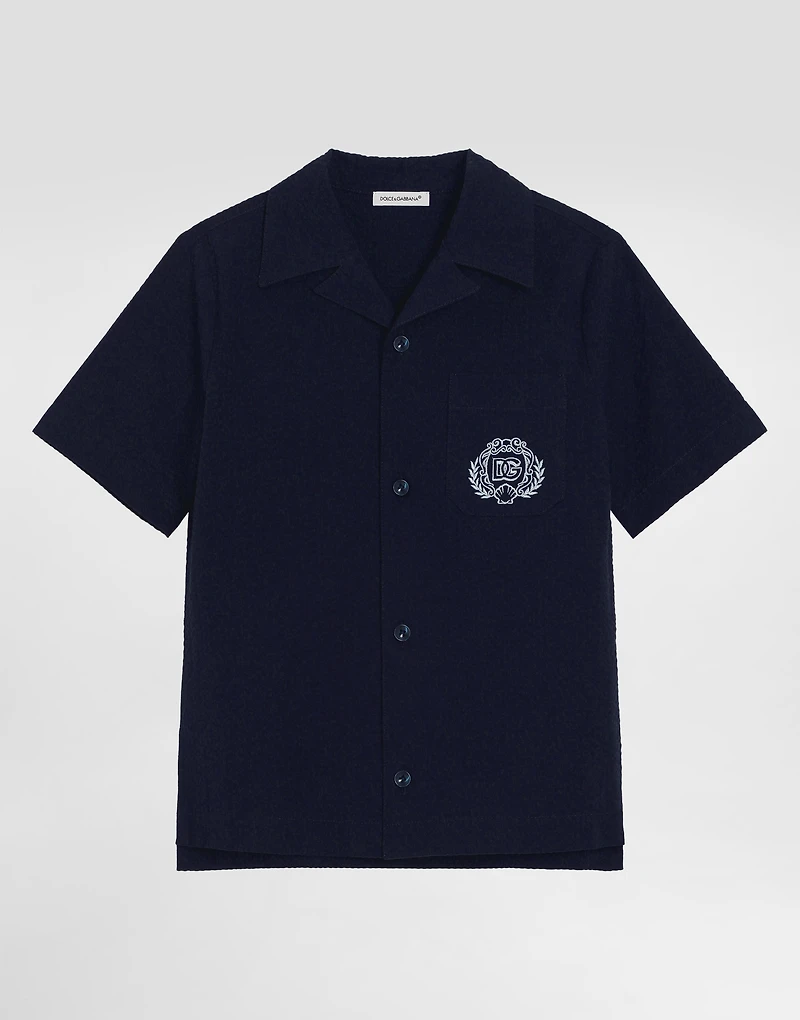 Short-sleeved shirt cotton