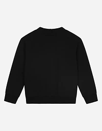 Jersey round-neck sweatshirt with DG Milano embroidery