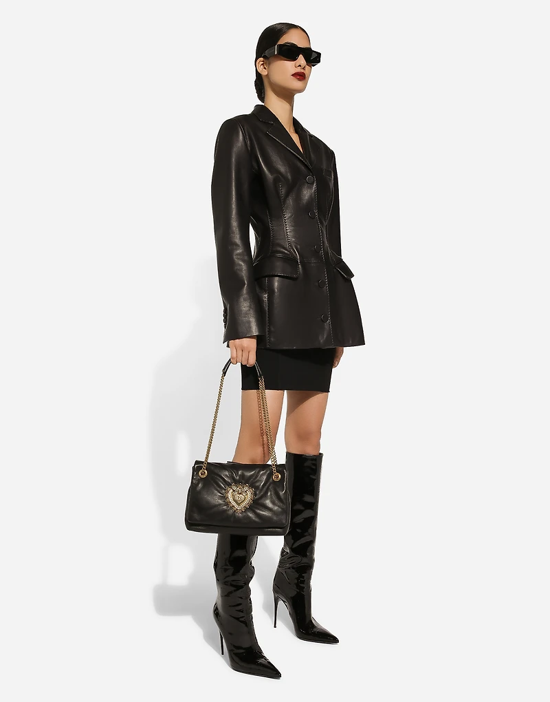 Calfskin Turlington jacket