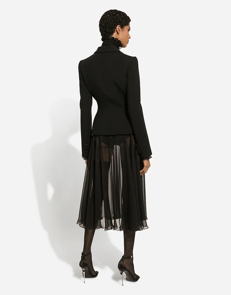 Single-breasted wool Dolce jacket