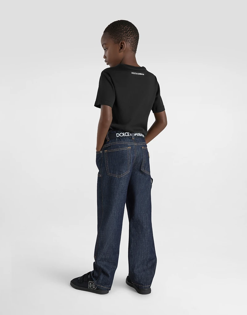 Jersey T-shirt with DG logo