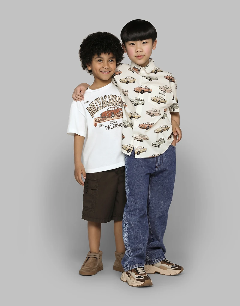 Jersey T-shirt with DG Palermo logo