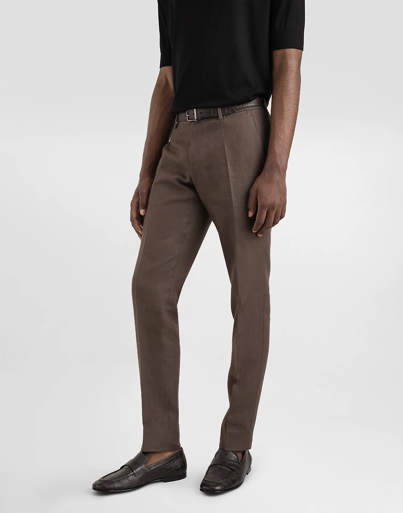 Tailored linen pants