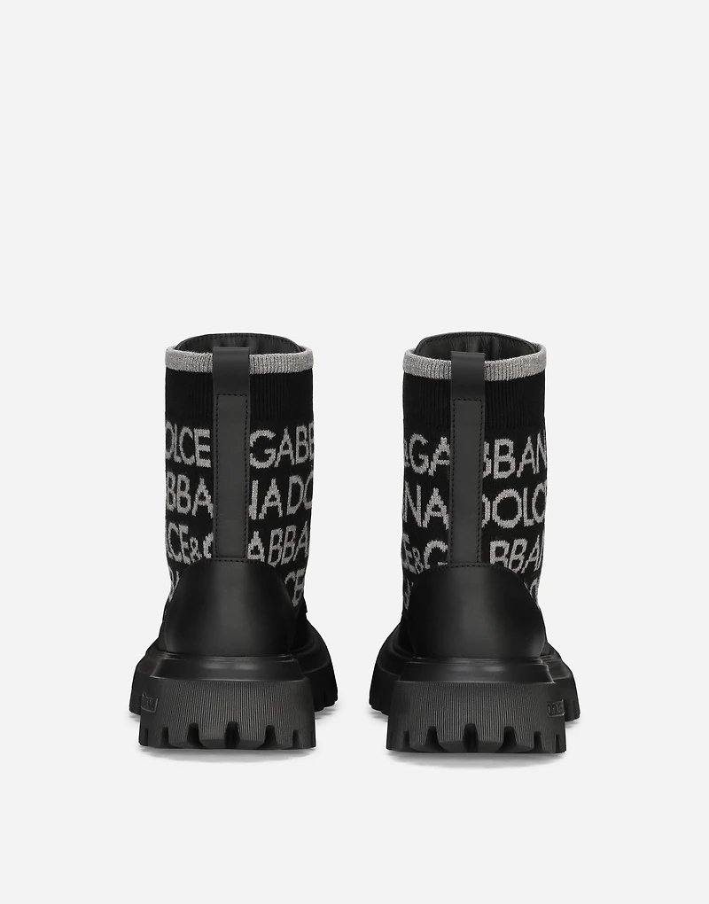 Calfskin ankle boots