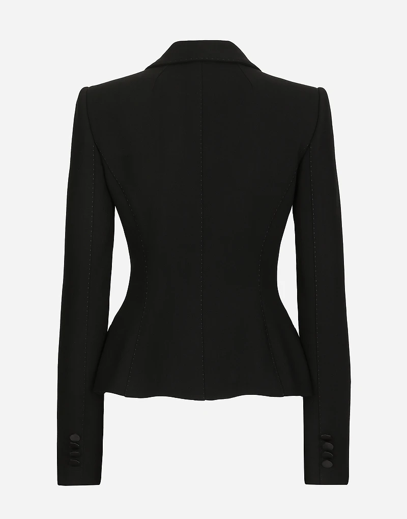 Single-breasted wool Dolce jacket