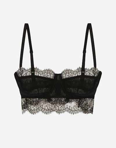 Lace balconette bralette