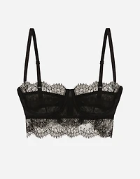 Lace balconette bralette