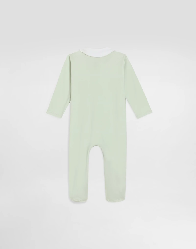 3-piece interlock gift set with leopard-print