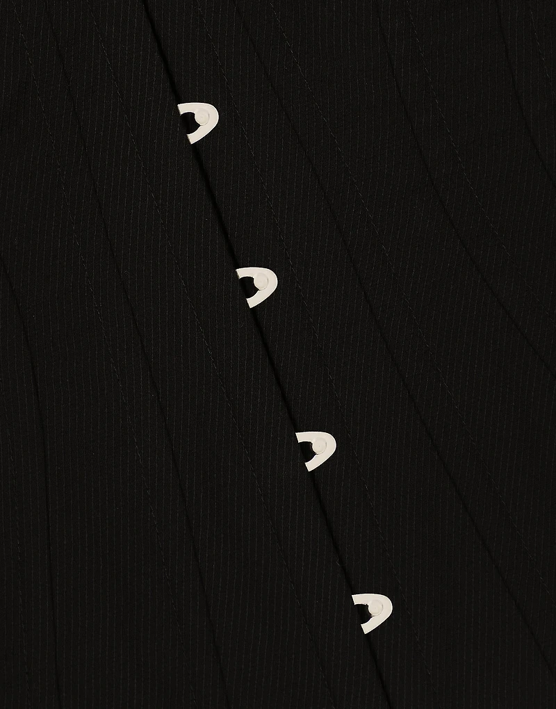 Cotton bustier belt