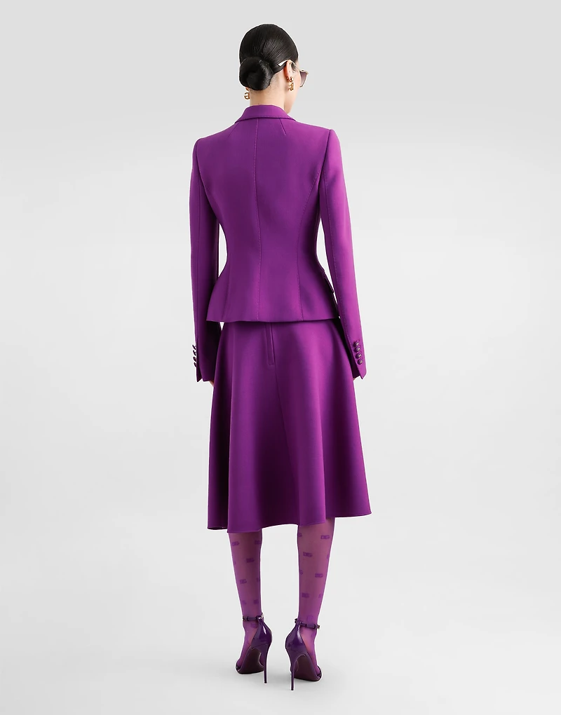 Dolce double crêpe jacket