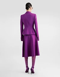 Dolce double crêpe jacket