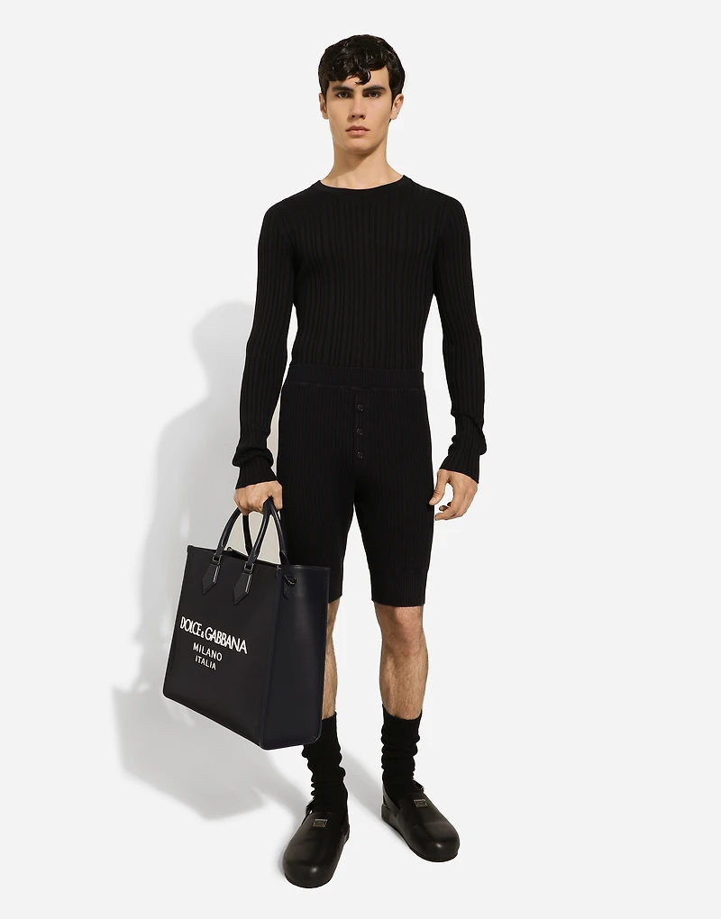 Large nylon shopper
