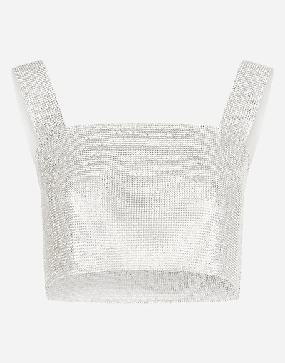 Crystal mesh top