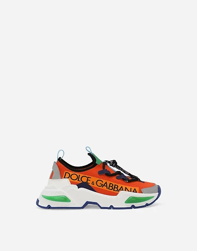 Mixed-material Airmaster sneakers