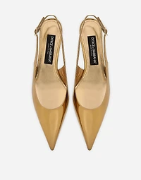 Calfskin slingbacks