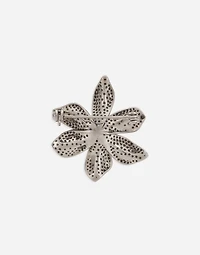 35-mm gray brooch