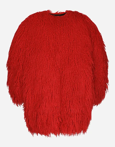 Faux fur coat