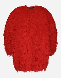 Faux fur coat