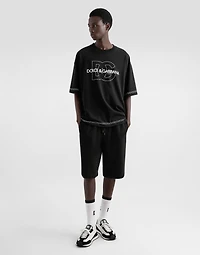 Cotton jogging shorts