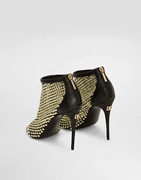 Calfskin pumps