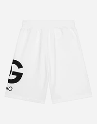 Jersey jogging shorts