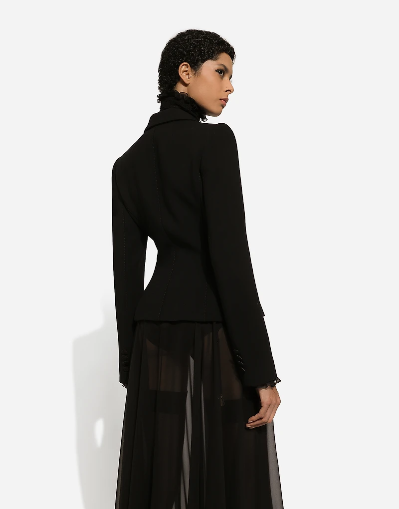Single-breasted wool Dolce jacket
