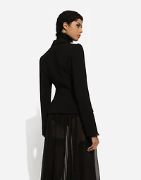 Single-breasted wool Dolce jacket