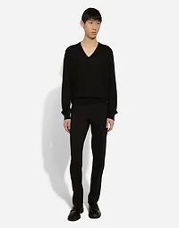V-neck sweater cashmere
