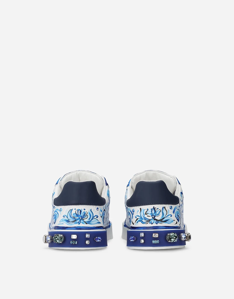 Majolica-print Portofino Light sneakers