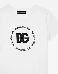 Jersey T-shirt with DG logo