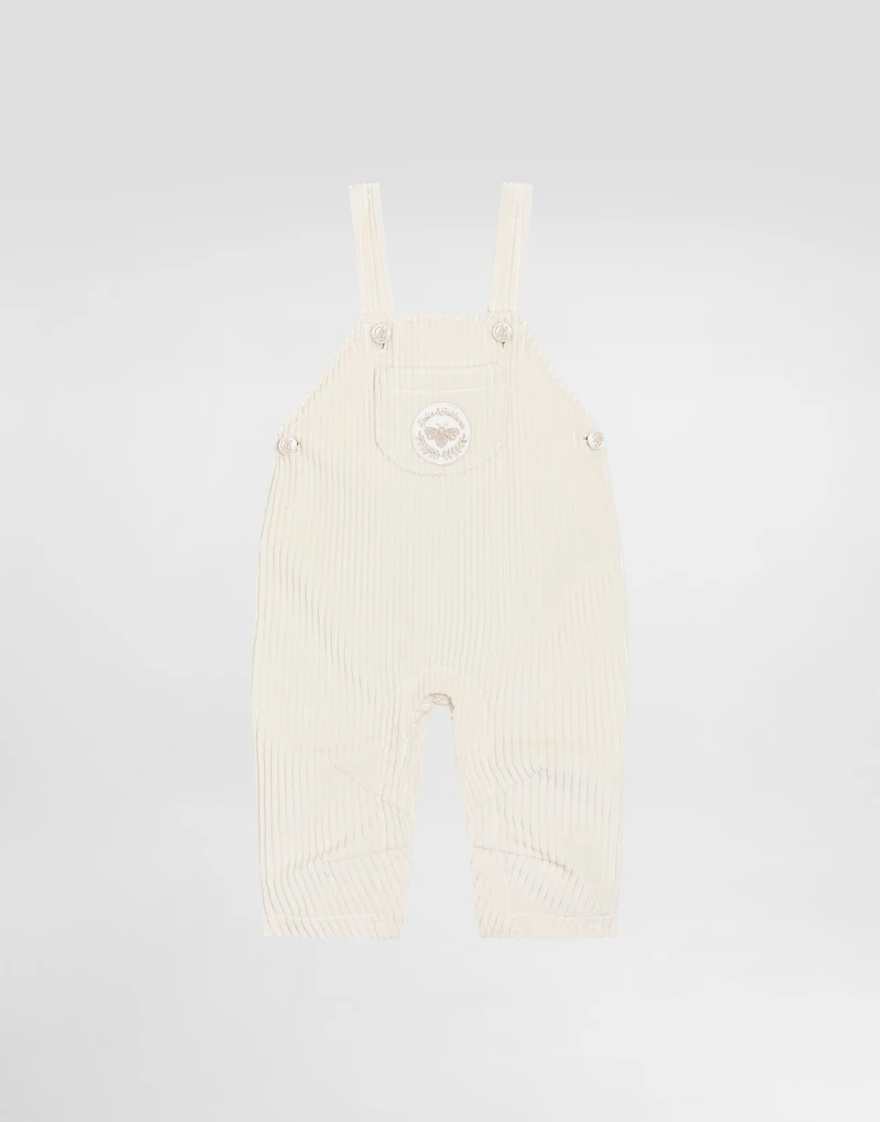 Kit interlock and velvet with DG lurex embroidery