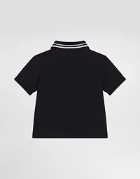 Piqué polo-shirt with DG logo