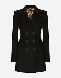 Wool and cashmere Turlington jacket