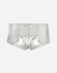 KIM DOLCE&GABBANA Coated stretch jersey high-waisted panties