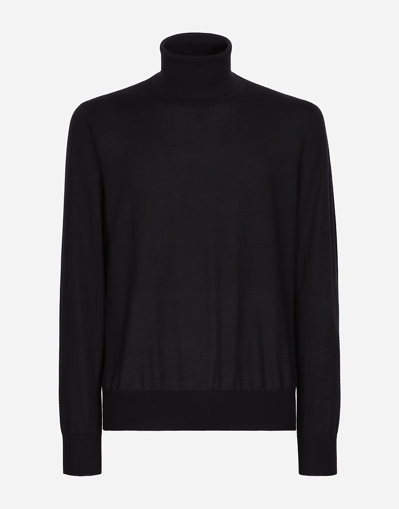 Extra-fine cashmere turtleneck sweater