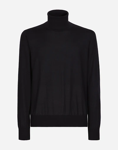 Extra-fine cashmere turtleneck sweater