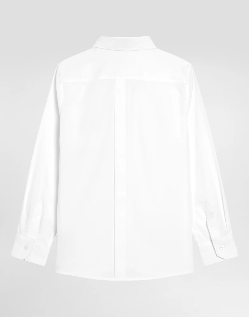 Cotton poplin shirt
