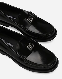 Polished calfskin loafers