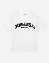 Jersey T-shirt with Dolce&Gabbana logo